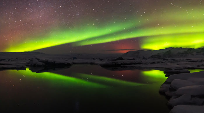 A view of Northern light