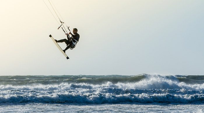 Kitesurfer Mauritius