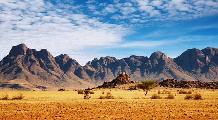 Rocks of Namib Desert