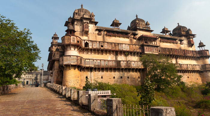 Jahangir Mahal or Orchha Palace in Orchha. Madhya Pradesh. India