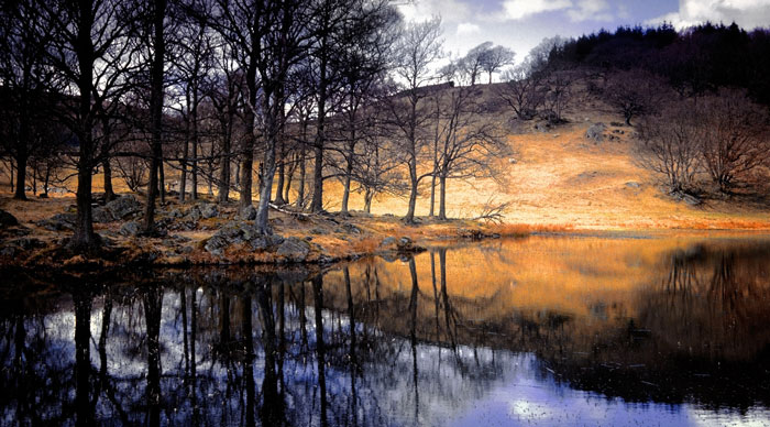 Lake District National Park Cumbria England Uk