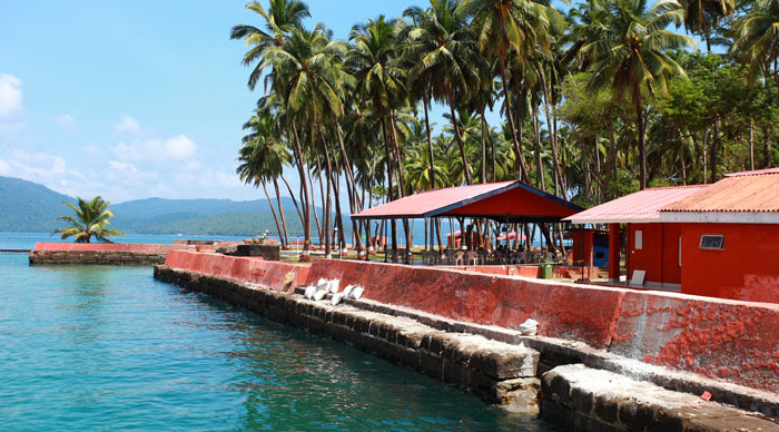 Ross Island, Andamans, India