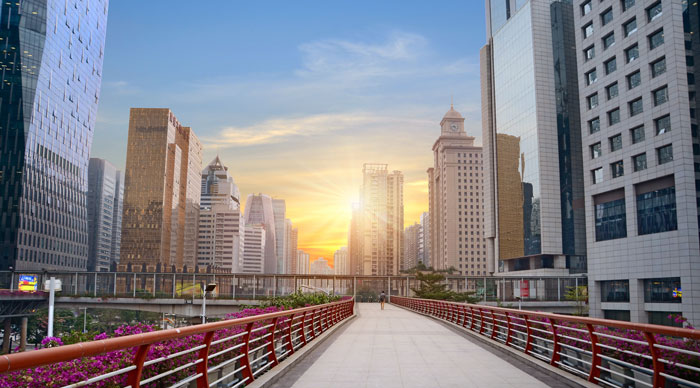 A view of Guangzhou cityscape