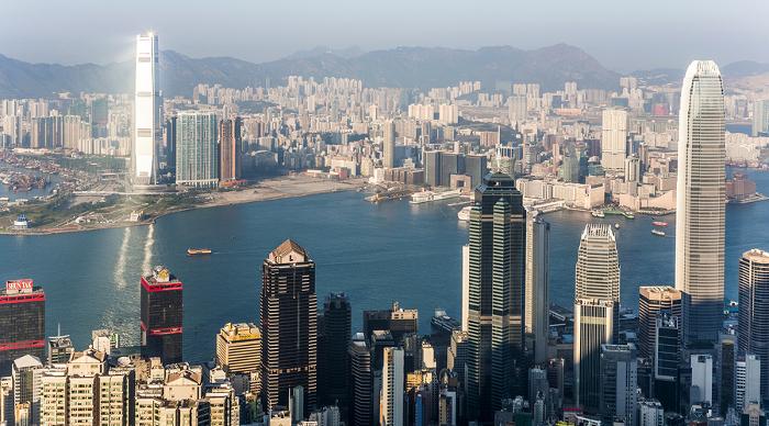 Hong Kong View From Victoria Peak