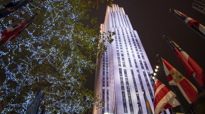 Rockefeller Center Decorated