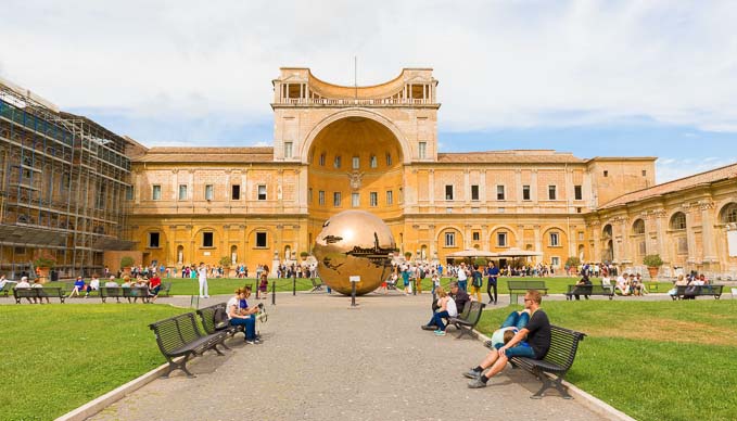 The Vatican Museum in Rome