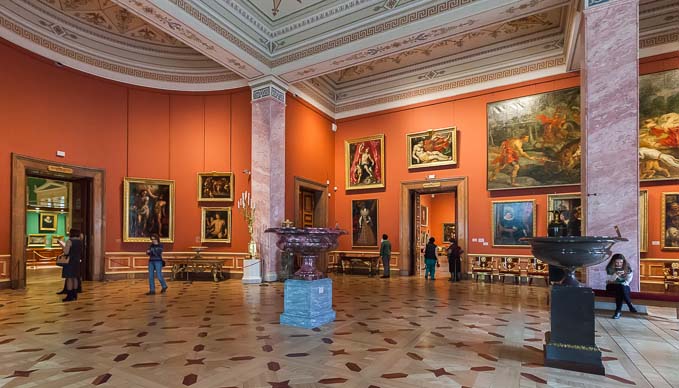 The State Hermitage Museum in St Petersburg Russia