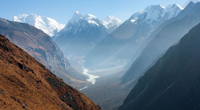 View Of Langtang Valley, Nepal