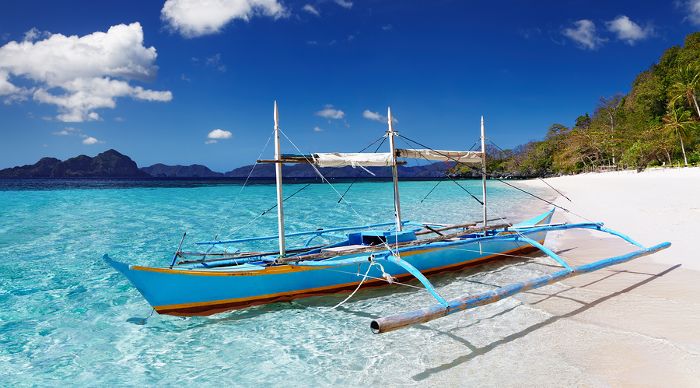 Tropical beach, El-Nido, Philippines