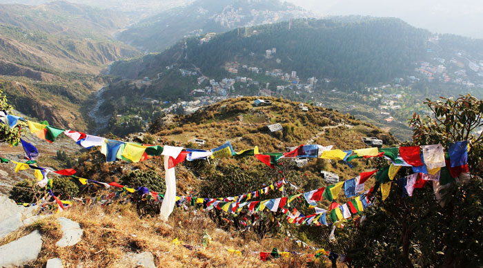 Himalayan landscape of McLeod Ganj