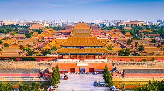 The Forbidden City in Beijing