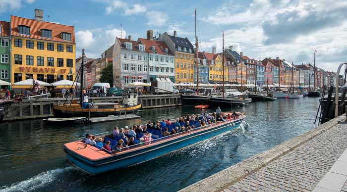 Canal Boat Tour in Copenhagen
