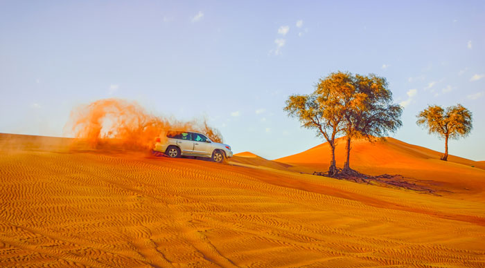 Desert safari in Dubai