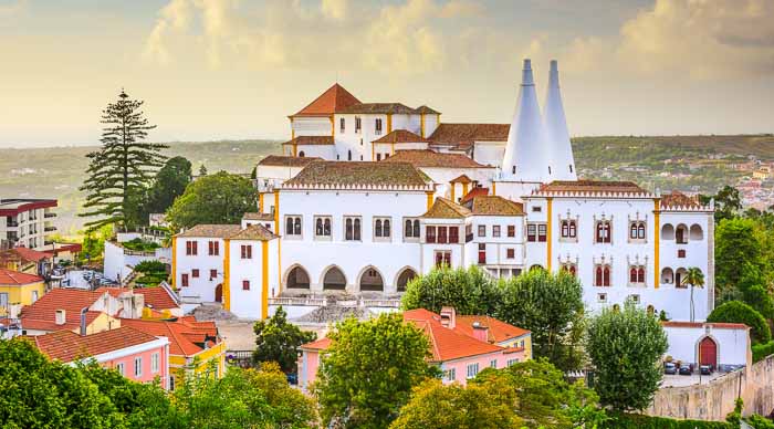 National Palace in Sintra Lisbon Portugal