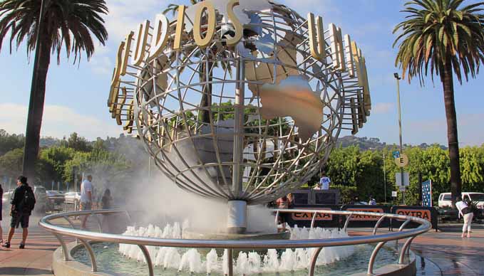 The Universal Studio in Hollywood