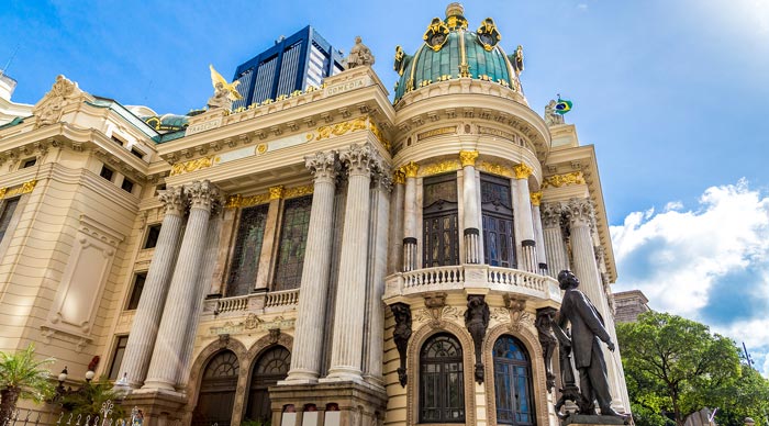 Teatro Municipal in Sao Paulo