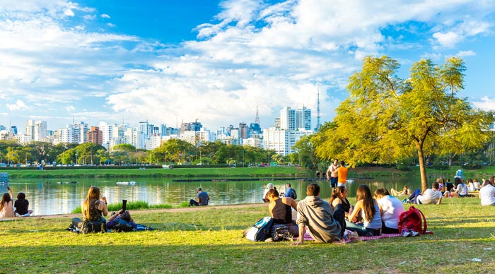 Ibirapuera Park in Sao Paulo