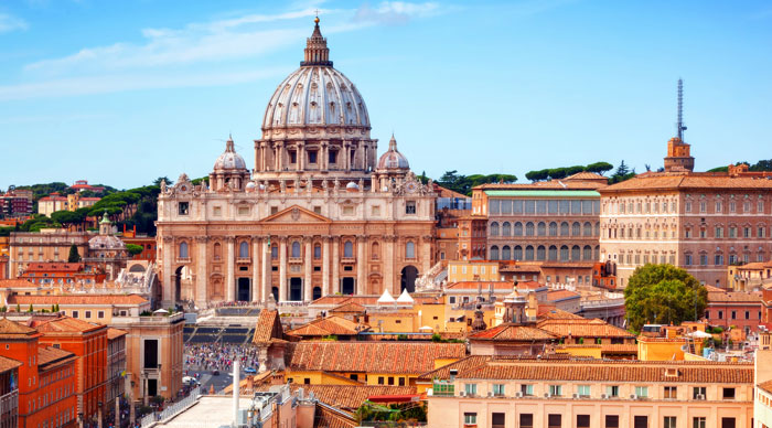 A view of Vatican city