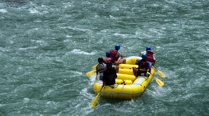 Rafting in Nepal